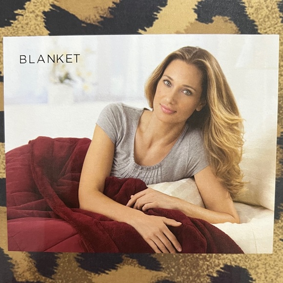 Charter Club Blanket Throw Bodywrap Cheetah Print - Picture 4 of 6